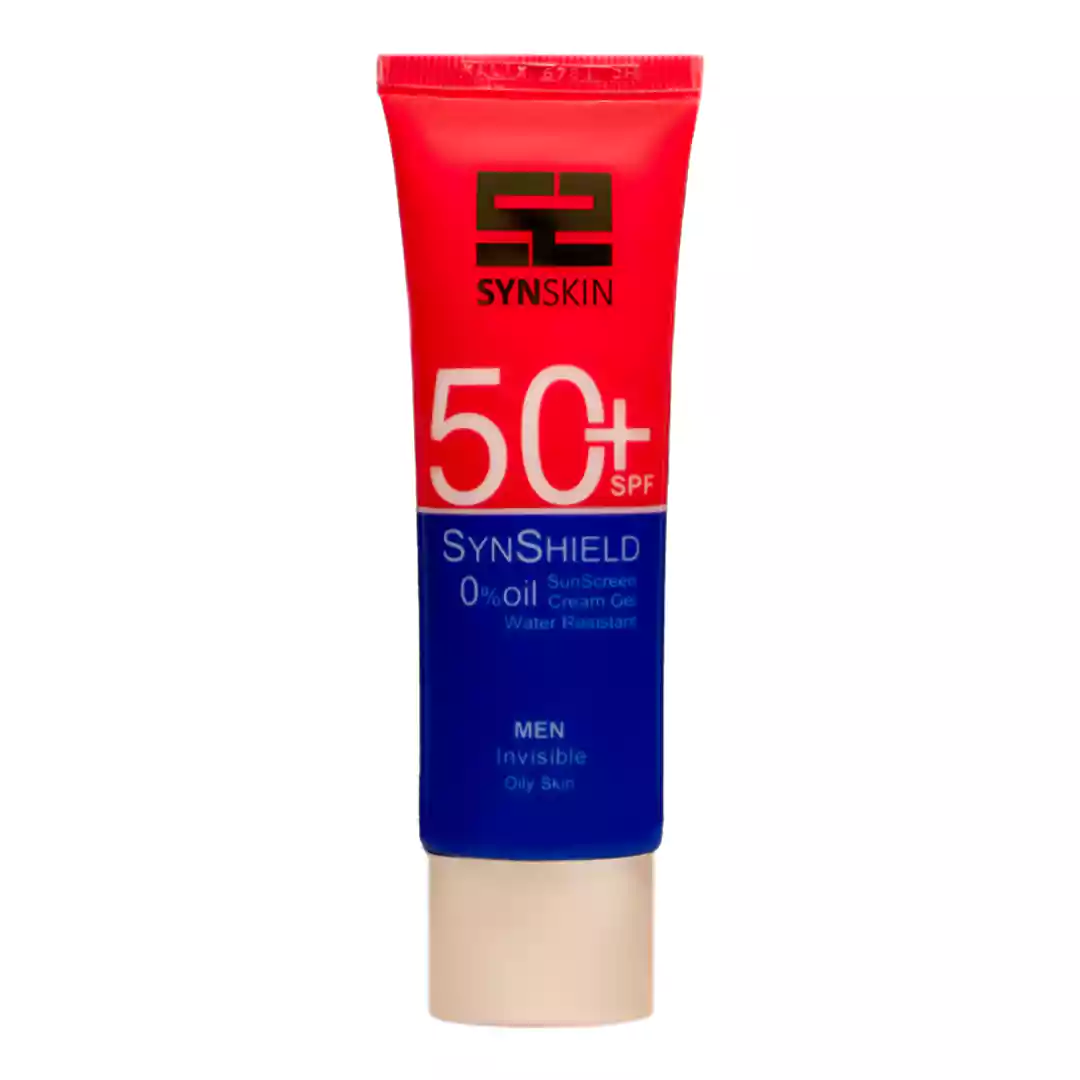 ژل کرم ضد آفتاب آقایان SPF 50 فاقد چربی ساین اسکین
