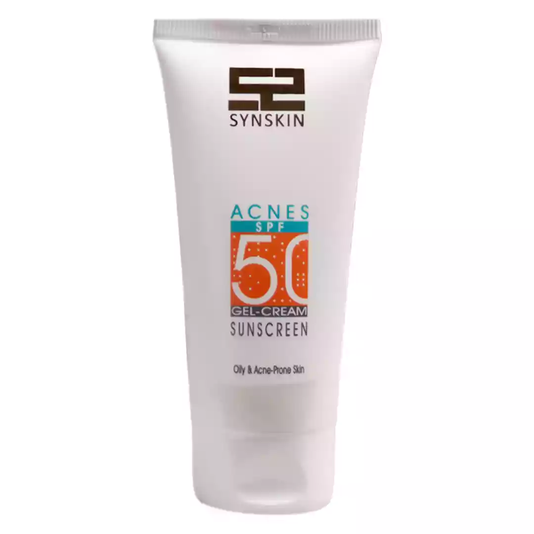 کرم ژل ضد آفتاب SPF50 اکنس ساین اسکین مناسب انواع پوست‌های چرب و جوشدار و مستعد آکنه